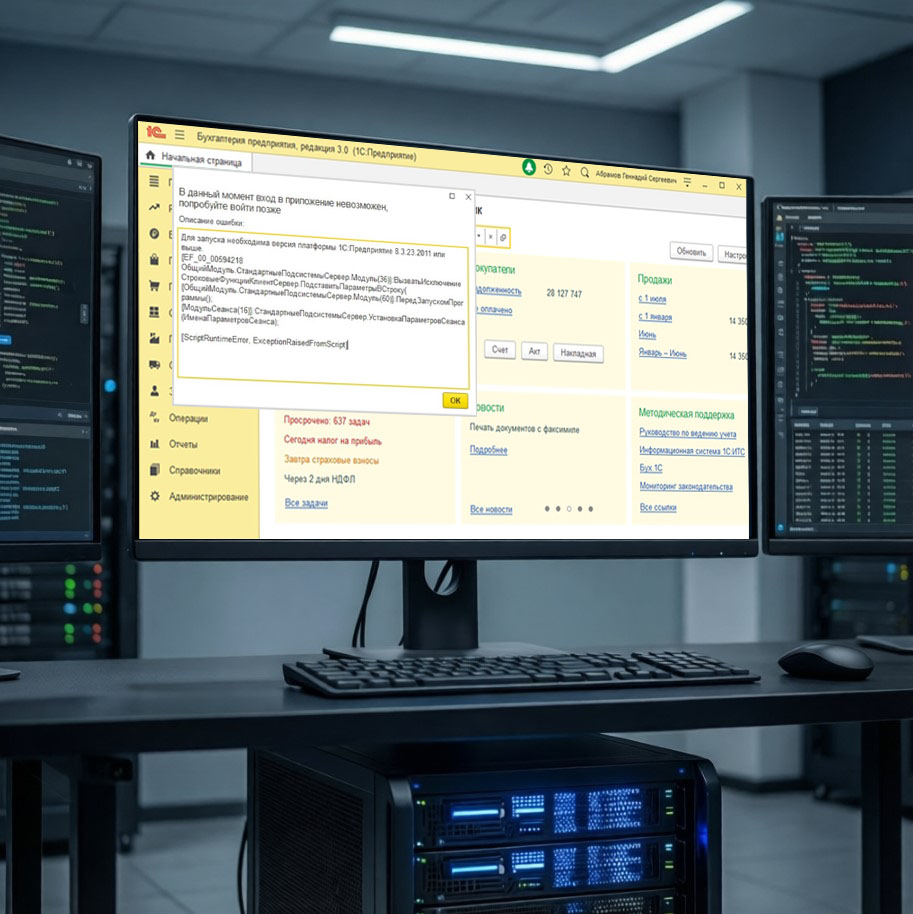 Как обновить 1С