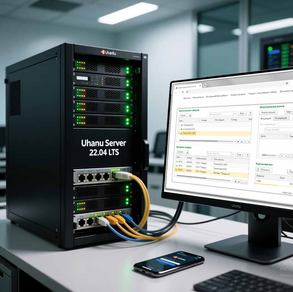 Установка сервера 1С на Ubuntu с веб-доступом 