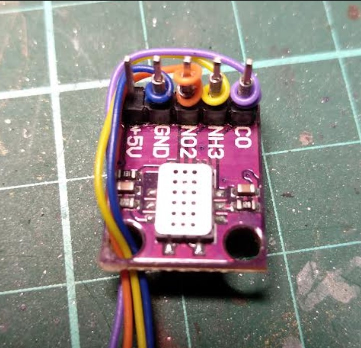 Датчик качества воздуха CJMCU-6814: что измеряет и как подключить к ESP32