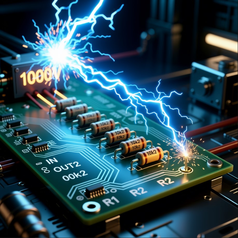 Расчет резистора делителя напряжения - калькулятор