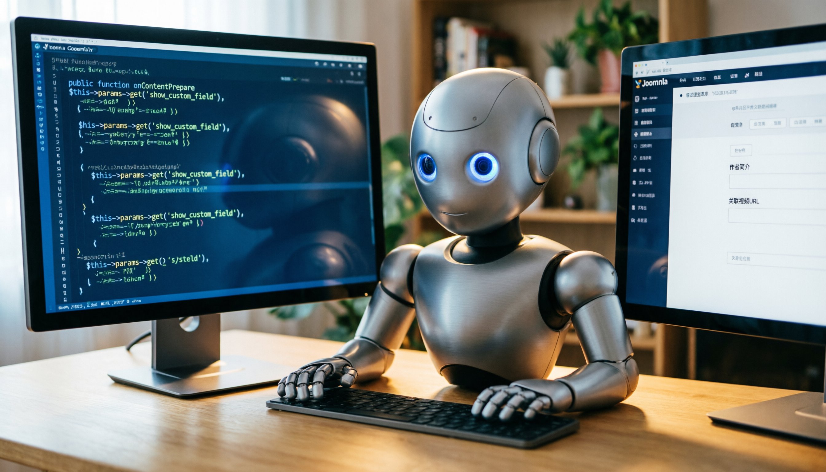 Как добавить кастомные поля в плагин вывода команды для Joomla