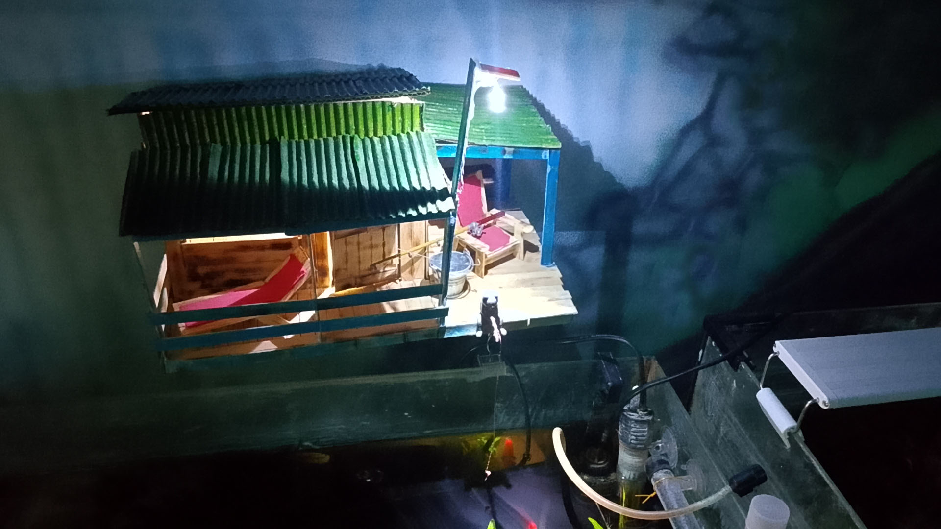 Автоматизация освещения по датчику движения 