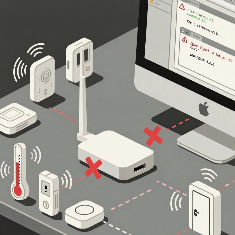 Как настроить Sonoff Zigbee Dongle Plus V2 (прошивка 8.x.x) с Zigbee2MQTT