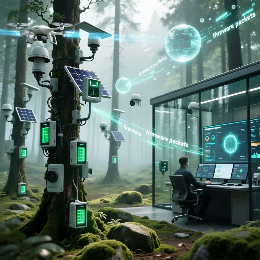 SOTA FOTA  для ESP32: обновление прошивки по воздуху без кабеля