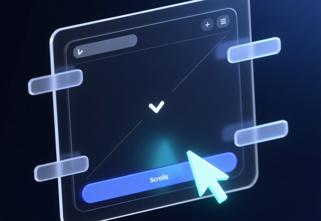 Эффект «Принудительная прокрутка hero-секции»