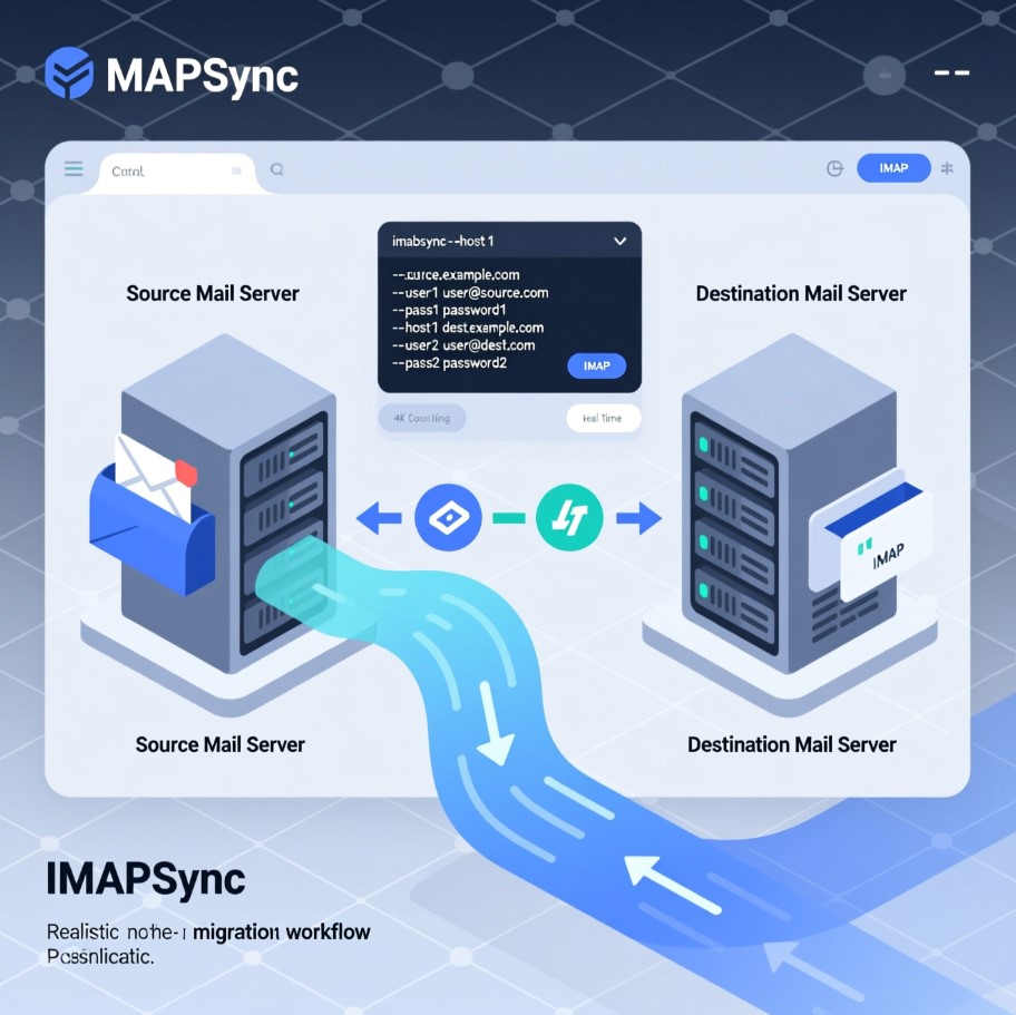 Как перенести почту с одного сервера на другой и делать актуальный бэкап с помощью imapsync