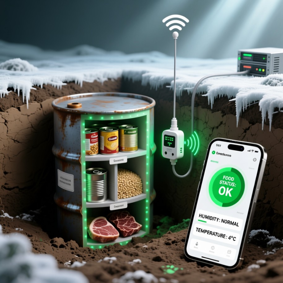 iot мониторинг запасов еды
