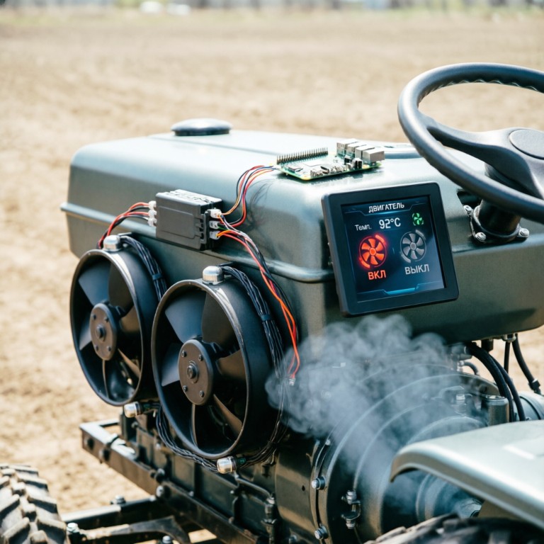 Как продлить жизнь мини-трактору с двигателем Lifan и Ардуино