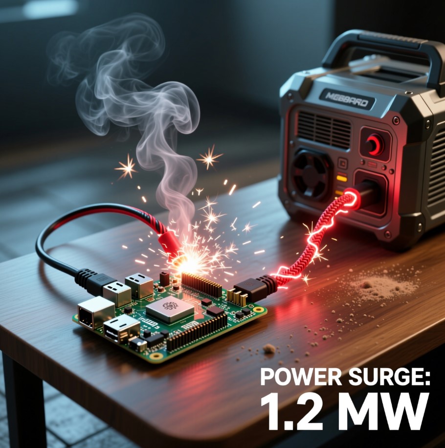 Питание Raspberry Pi 5: почему просто 5 В — это не просто