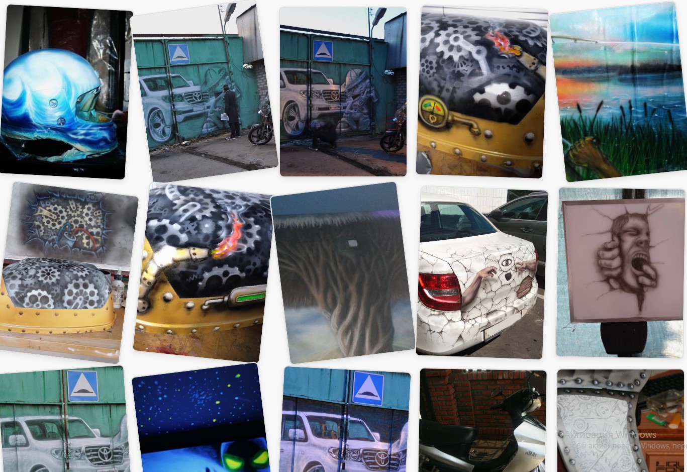 Готовый скрипт для сайта - портфолио из папки с картинками