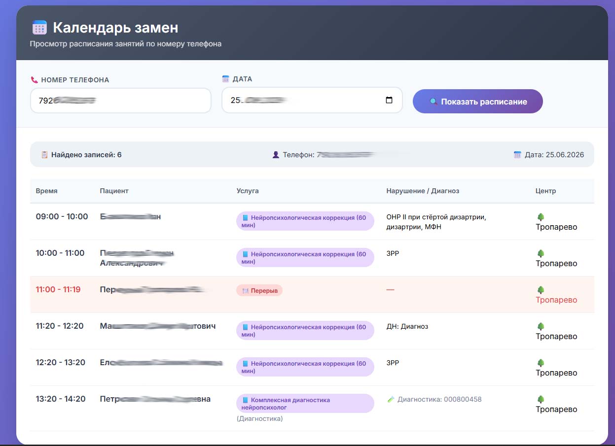 Интеграция расписания с 1С через JSON API: система авторизации и антифлуда на чистом PHP