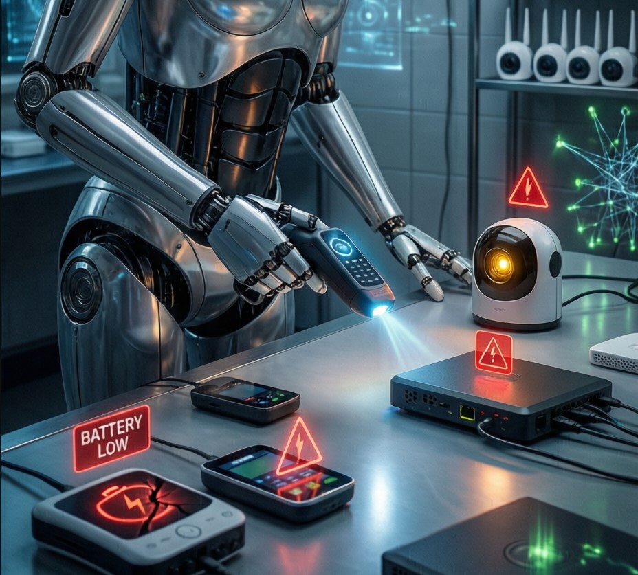 про скрипт на питоне - оповещение на емаил о севших батарейках зигби устройств 