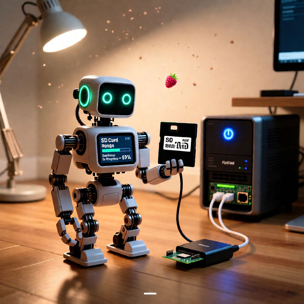 Как подключить сетевую папку и слить образ SD-карты с Raspberry Pi