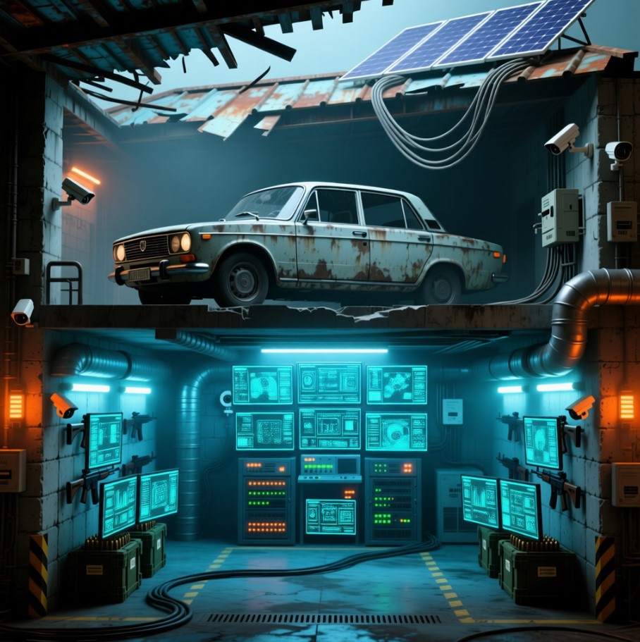 Фундамент из ФБС за копейки: как я построил гараж с подвалом для автоматики и генераторов