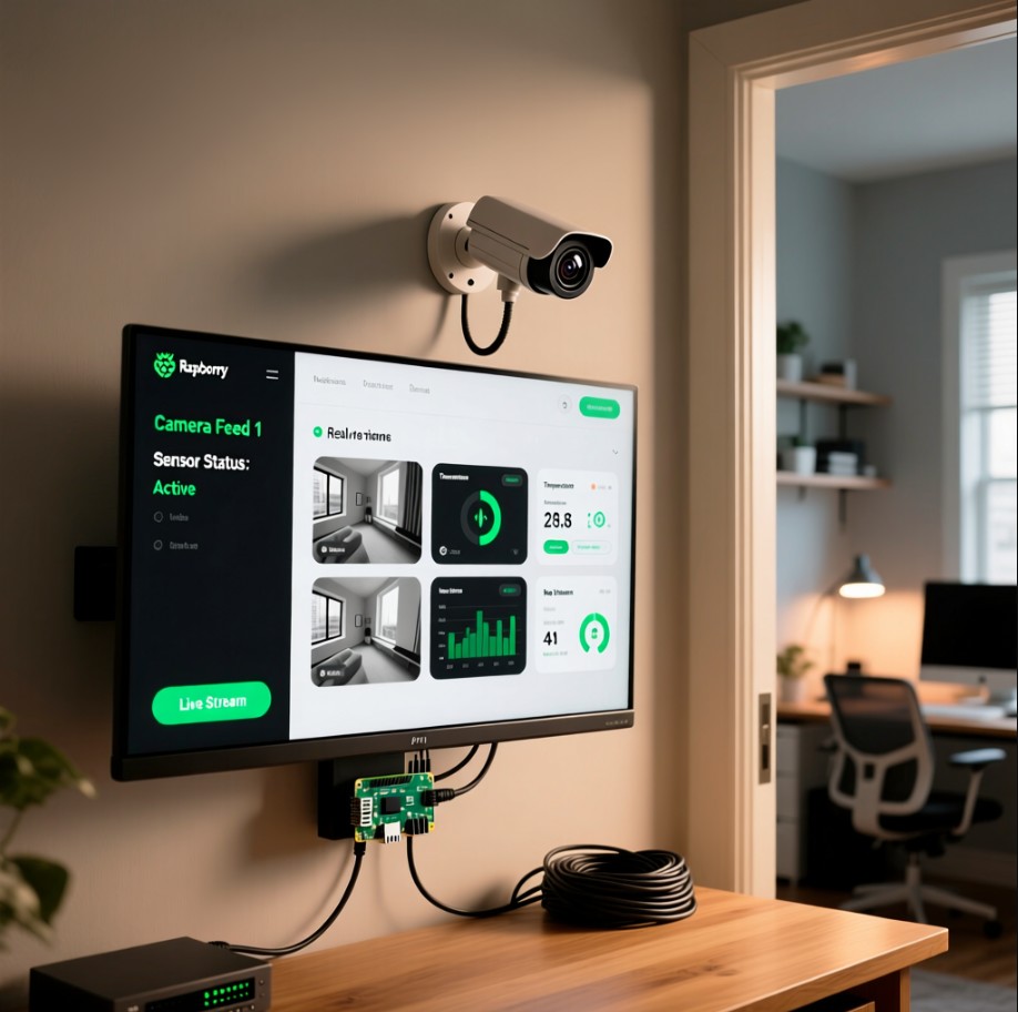 Чет я подумал, видеосервер на распбери слишком жирно для пары камер