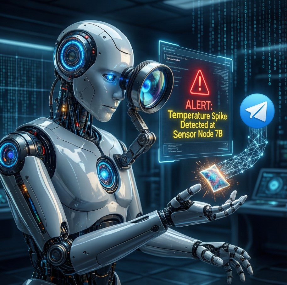 Скрипт-диспетчер для рассылки алертов по датчикам в Telegram и емаил