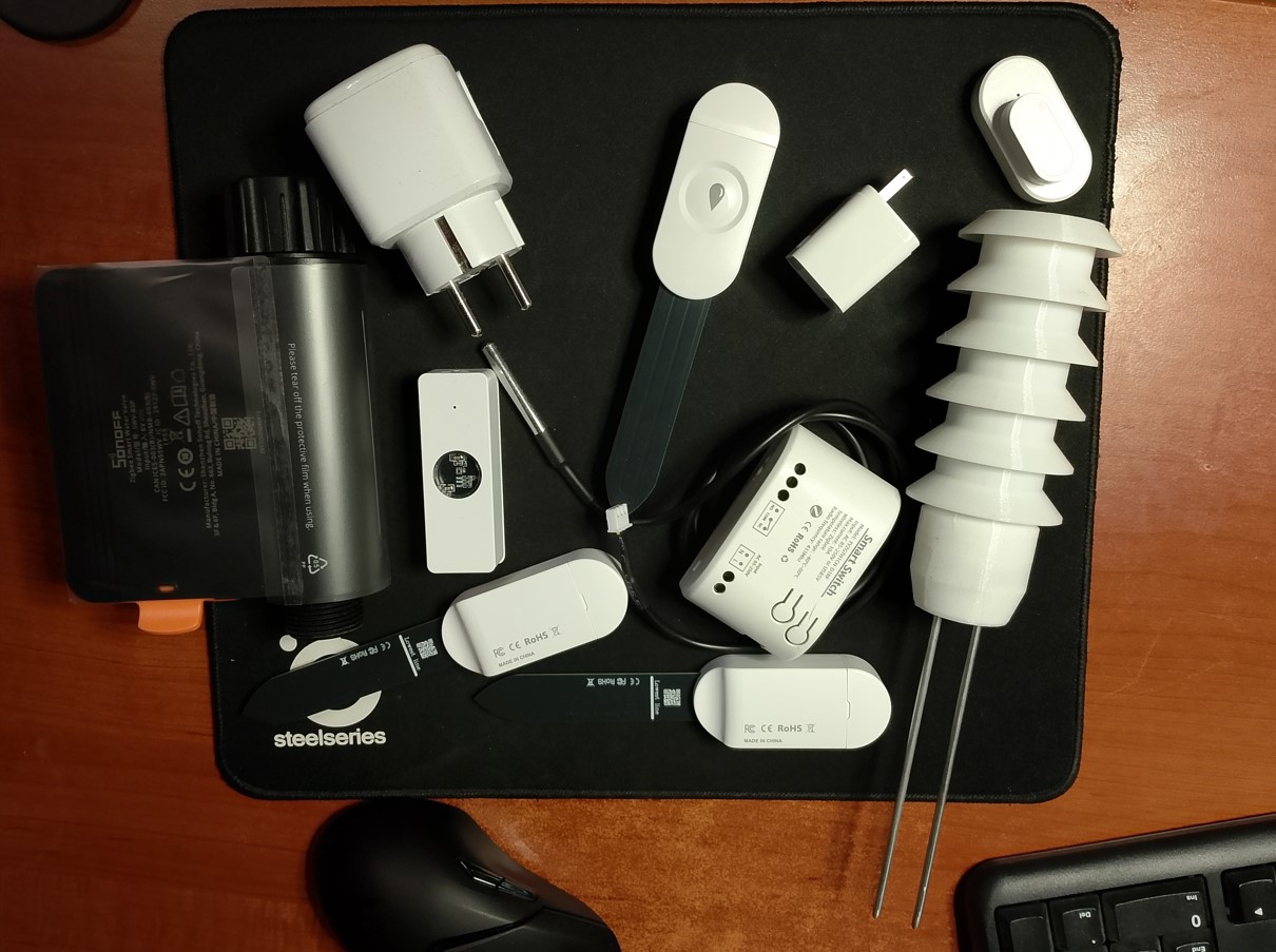 Zigbee-датчики на батарейках: полный список типов устройств (2025)